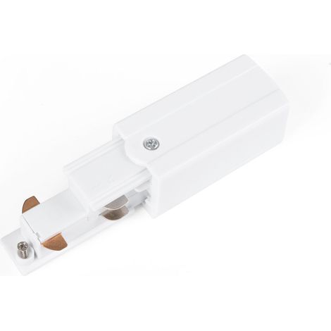 Connettore alimentatore per binario trifase superficiale -