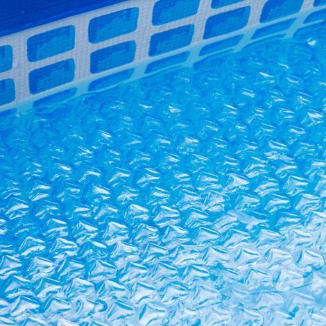 Bâche à bulles rectangulaire 300 cm x 200 cm pour piscine Bâche de piscine - Bleu (1/5)