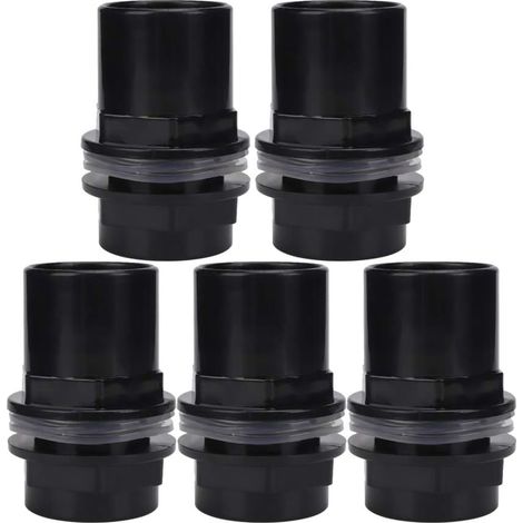 Stück/Set Aquarium-Wasserrohrverbinder, PVC-Geraderohrverbinder, Fischtank-Zubehör für Aquarien (40 mm)