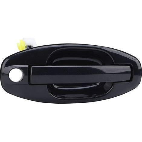 Manija de puerta exterior CFTGIW, manija de puerta exterior negra, manija cómoda, manija de puerta exterior resistente a la abrasión para Santa Fe 2001-2006 (delantera derecha: (1/5)