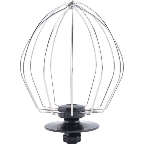 Fouet à Ballon en Acier Inoxydable pour Mélangeur Outil de Cuisine Pâtisserie Crème Gâteau Farine (1/4)