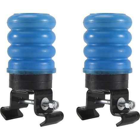 Kit de 2 resortes neumáticos auxiliares de suspensión trasera TSS-107-40 para eje de remolque, GAWR: 3000-5000 TSS10740 (1/5)