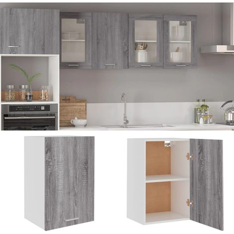 Hängeschrank Lyon Grau Sonoma 39,5x31x60 cm Holzwerkstoff