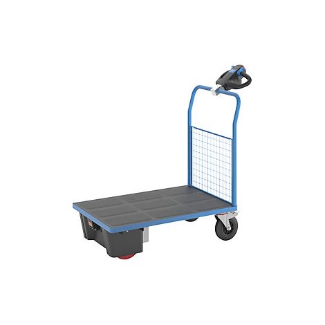 Carro de plataforma con accionamiento eléctrico  1 pared frontal