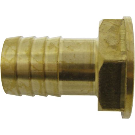 Tappo terminale in ottone per tubo flessibile, 13 mm x 1/2" pollice GW