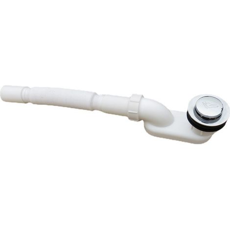 Tuyau de vidange rallongé en ABS pour baignoire, tuyau de vidange, bonde en cuivre, bouchon de vidange, accessoires pour baignoire escamotable