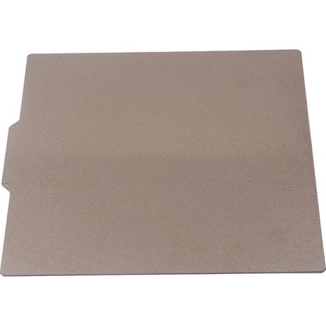 Accessoire pour imprimante 3D : Plateforme en acier à ressort magnétique double face revêtue de poudre PEI, adaptée aux modèles Voron et autres, 305305MM. (1/5)