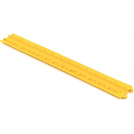 Chemin de câbles jaune – 100 cm – Organiseur de fils – Passage de câbles