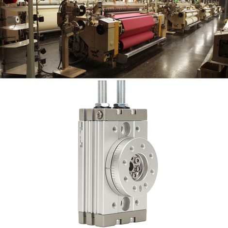 Vérin rotatif oscillant, vérin pneumatique rotatif, réglable de 0 à 190° MSQB-20A (1/5)