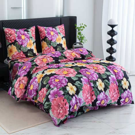 3D-BAUMWOLLBETTUNG 140x200 PARADIES (1/5)