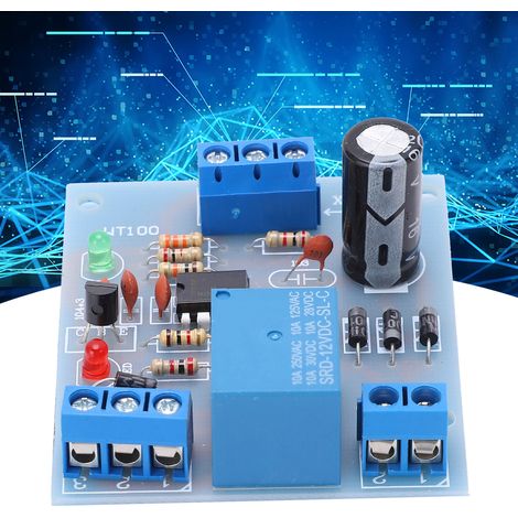 Flüssigkeitsstandregler, automatischer Wasserpumpen-Ablaufsensor, Wasserstandserkennung, Wasserpumpen-Steuermodul (9V-12V) (1/5)