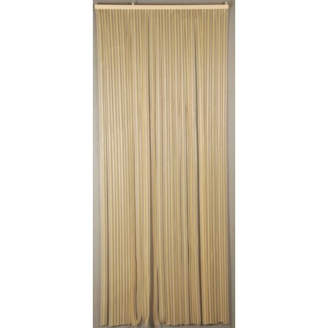 Rideau portière Lumina 90 x220 cm beige (1/3)