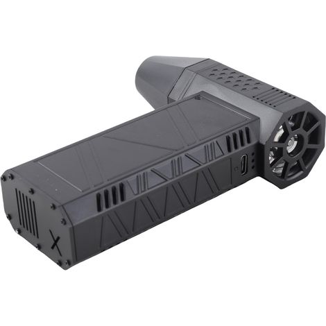 Soffiatore d'aria elettrico, 3 velocità regolabili, fino a 130.000 giri/min, 52 m/s, ventilatore a getto per la pulizia di casa, auto e ufficio. (1/5)