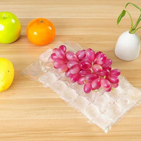 Sacs auto-scellants transparents – 20 pièces, congélation ultra-rapide pour glace maison (1/5)