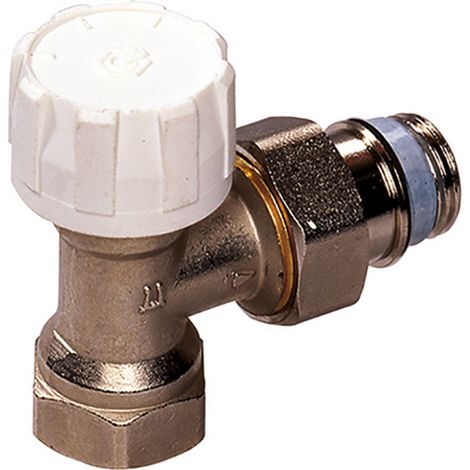 Vanne thermostatique inférieure en angle DN20 M30 x 1,5 Meibes