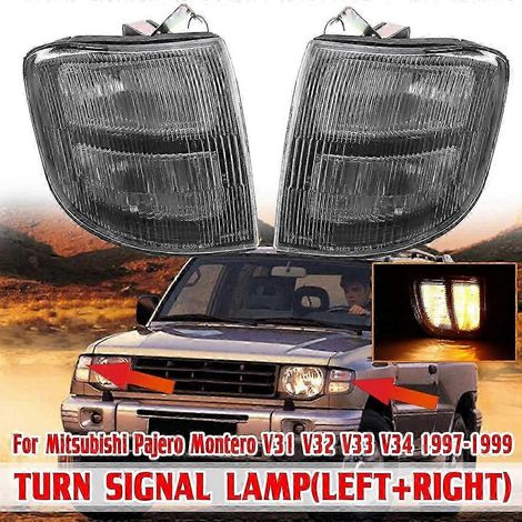 Für Mitsubishi Pajero 2 Stück Auto Front Eckleuchte Blinkerlicht Autobahn