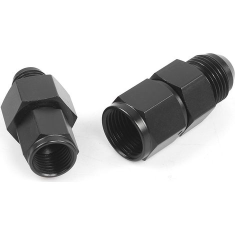 Adaptateur de tuyau de refroidissement d'huile pour modification automobile, adaptateur de port de capteur d'instrument 1/8 NPT mâle et femelle AN4 6 8 10 - -AN6 (1/4)