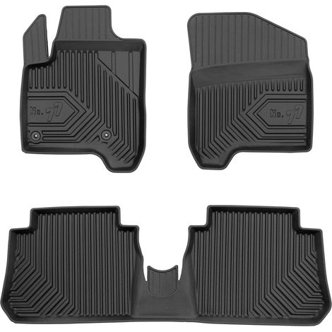 Tapis de Sol de Voiture pour Citroen C3 Picasso 2008-2017 TPE Imperméable 3Pcs (1/5)