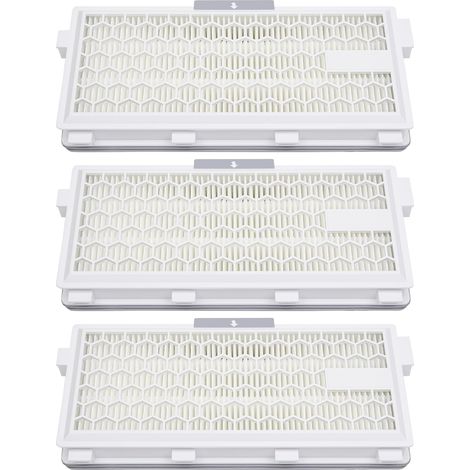 3 Stück HEPA Airclean Plus 50 Filters Kompatibel mit Miele Compact C1/C2  Complete C2/C3, Guard S1/L1/M1 - Staubsauger Filter für S4000, S5000, S6000 & S8000 Serie (1/5)