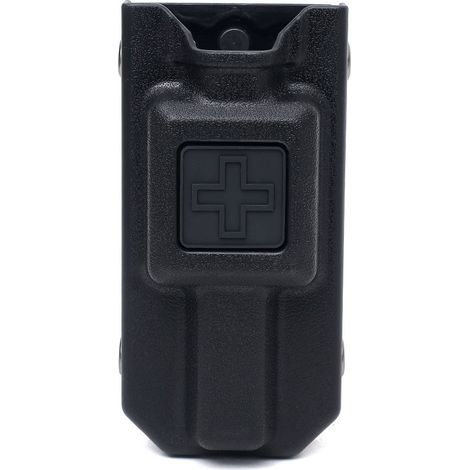 Sac Tactiques pour Tourniquet d'organisateur de Garrot Portable Pochette Souple Outil EDC Rangement Professionnel Bote de Sport de Plein Air étui à Garrot Accessoires Militaires (Noir) (1/5)