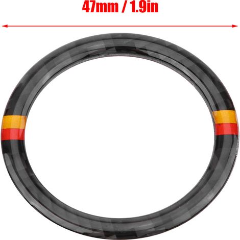 Autocollant décoratif pour démarrage sans clé Mercedes-Benz Classe C W205 (couleur allemande) (1/5)
