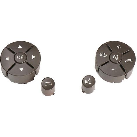 Cache-boutons de commande au volant pour Mercedes-Benz Classe C W204 W212 A2048210451 A2048210351 B (1/5)