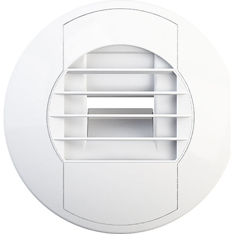 Axelair – Bouche hygroréglable salle de bain 10-45 m³/h – Détection de présence – Pour systèmes de ventilation hygroréglable – Diamètre 125mm
