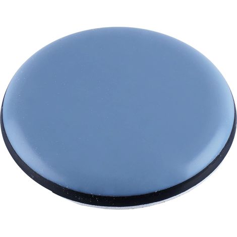 Lot de 12 patins pour meubles rond autocollant Téflon Ø 50 mm    d'épaisseur/Revêtement PTFE/teflongleiter/Meubles patins/chaise (1/5)