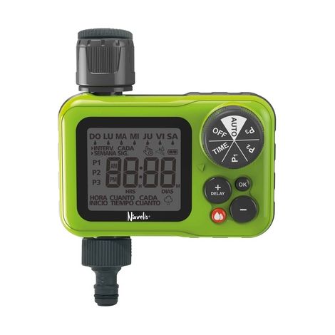 Programador de riego digital 2xAAA IP54