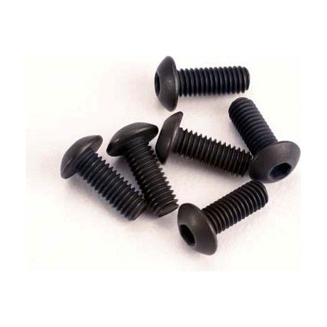 Button-Head Machine Screws 3x8 mm (6)