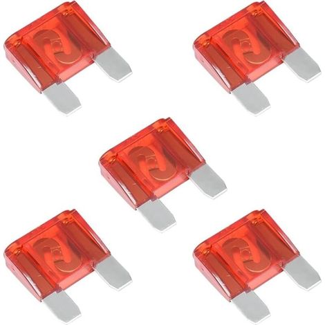 5 Pièces Fusibles Universels Pour Voitures Fusibles à Lames, Fusible à Lame Enfichable Standard, 32V Automobile Voiture Camion En Ligne Porte-Fusible, Accessoires Automobiles(50A) (1/4)