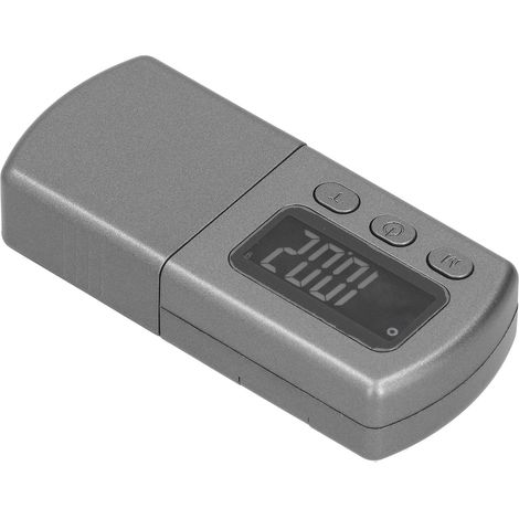 Balance de bijouterie professionnelle, de haute précision, compacte et portable, avec rétroéclairage blanc et commandes tactiles  idéale pour peser les bijoux. (1/5)