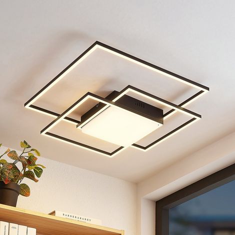 [NEUWERTIG] Lindby Nelinka Led Deckenlampe Deckenlampe Lampe Design Leuchte 52 W Schwarz751 B-Ware