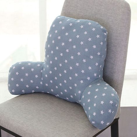 Oreiller De Lecture, Oreiller De Lecture Coussin Support Lombaire Avec Accoudoirs, Coussin D'Assise Pour Adulte Et Enfant Pour La Lecture/La Télévision Pour Le Canapé,Se Détendre, Les Jeux Vidéo (1/4)