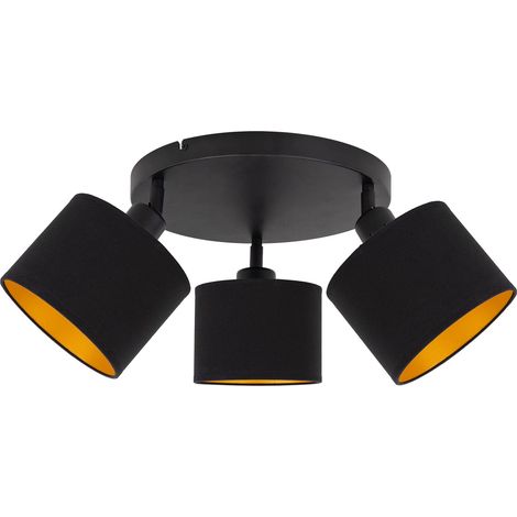 Tornado AMP3K Lampe schwarz-gold (1/5)