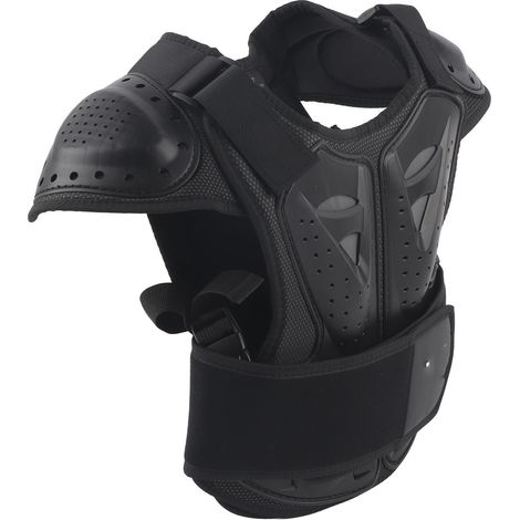 Gilet de protection confortable pour enfants pour la moto, le vélo et la poitrine. Protection dorsale et pectorale. (1/5)