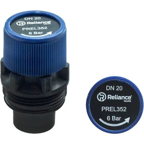 Reliance RWC Pressure Relief Cartridge 6 Bar ZRC214004  Replacement Spare Part (1/2)