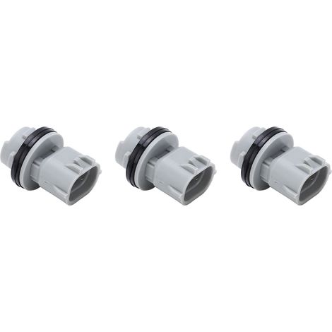 Lot de 3 douilles pour clignotants avant 90075‑60001, compatibles avec les ampoules de feux de position latéraux AVALON, CAMRY, PRIUS et SUPRA. (1/5)