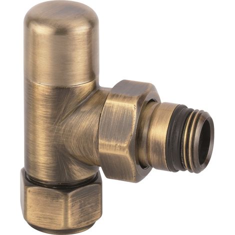 Valvola detentore ad angolo colore bronzo antico Arteclima 11112MB  Bronzo (1/2)