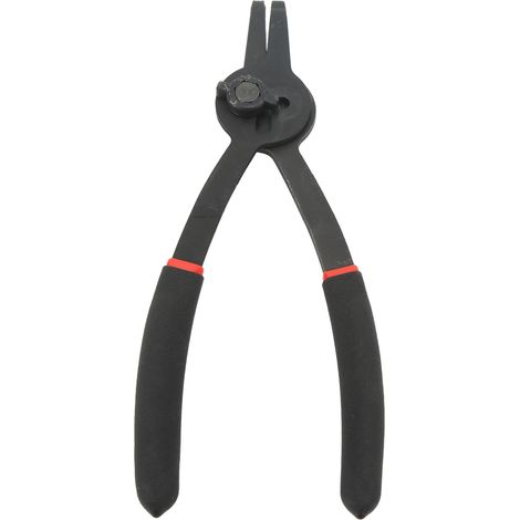 Pince à circlips externe de 23 cm (9 po) avec prise en main confortable, universelle pour l'industrie des machines de réparation automobile, angle de 90°. (1/5)