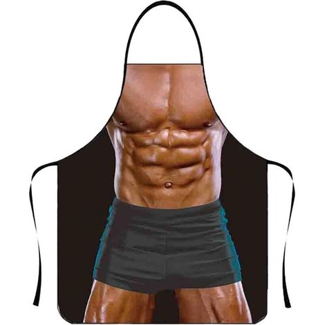 Tablier humour homme/femme – anti-huile/poussière – cadeau drôle – barbecue/fête/EVJF