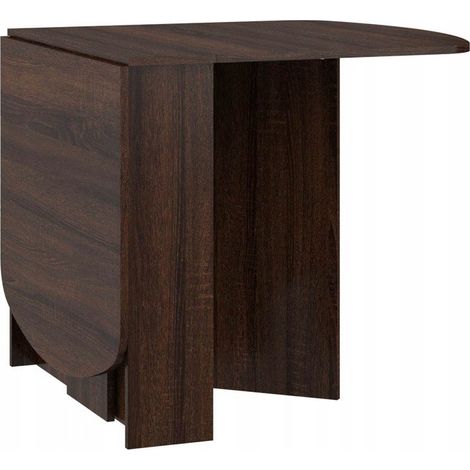 Bb-Loisir – Table à manger ovale pliante extensible 150x80cm – Panneau stratifié 16mm – Système de pliage simple – Pour petites pièces (1/4)