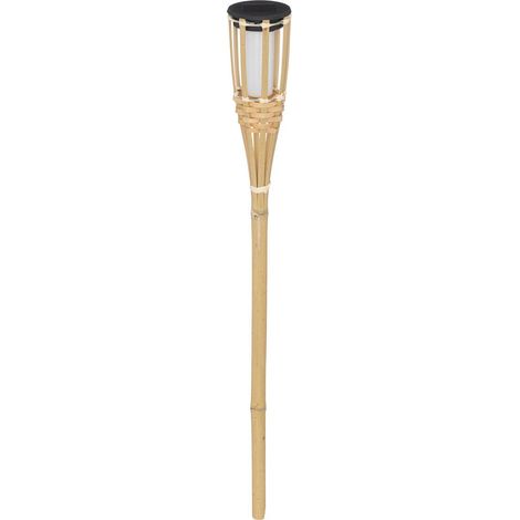 Faro solare maceo h70cm in bambù - Atmosphera créateur d'intérieur