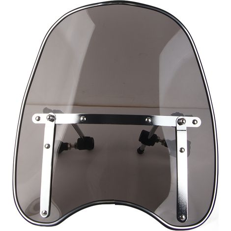 Support universel pare-brise moto montage guidon 22-25mm (1/5)