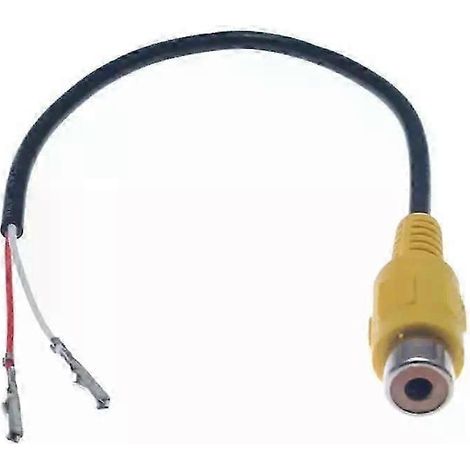 1 Stück Rückfahrkamera-Eingangskabel passend für d Sync 2 Sync 3 Fiesta Mk7 Focus Mk3 hinten RCA 54-poliger Stecker Auto-Rückfahrkamera-Kabel-JXLGV (1/5)