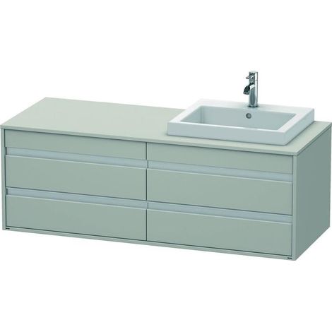 Duravit Ketho Konsolenwaschtischunterbau wandhängend, (1/5)