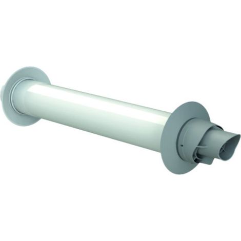 BRÖTJE Grundbausatz Außenwandanschluss K80 AWA B, DN 80/125, 7800363