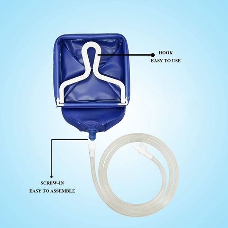 Sac de lavement intestinal réutilisable 2L - Kit de nettoyage du côlon portable (1/2)