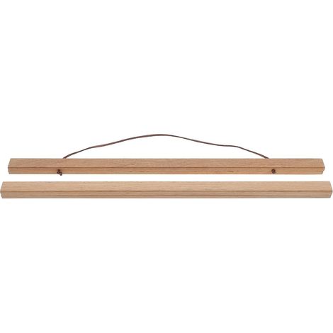 Cintre Magnétique pour Tableau en Bois et Aimant, Support Mural pour Rouleau D'œuvre D'art, Système Suspendre Pratique et Élégant (1/5)