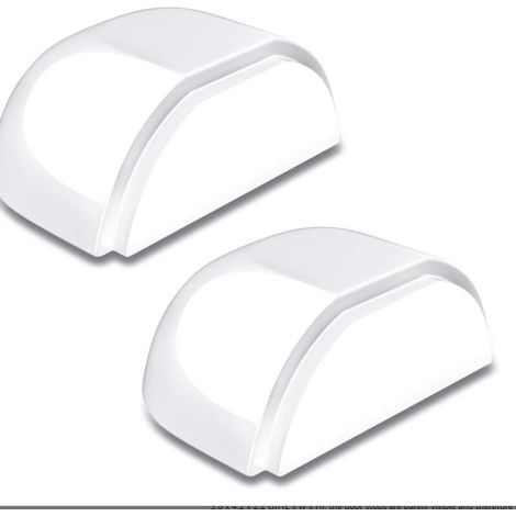 Arrêts de portes, [Lot de 4] Arrêts et Butées de Porte Transparentes Stop-porte Adhésif au Sol et Parquet, Butoirs de Porte Protection de Portes et Murs (1/5)